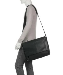 Strellson Business- & Laptop Bags-Brick Lane jeremy Briefcase 15″ fine grain leather