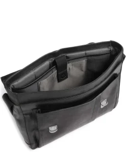 Strellson Business- & Laptop Bags-Brick Lane jeremy Briefcase 15″ fine grain leather
