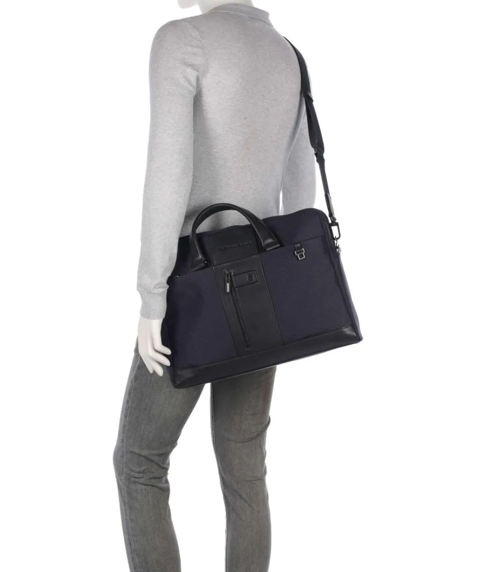 Piquadro Business- & Laptop Bags-Brief 2 Briefcase 15″ recycled nylon