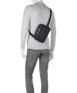 Piquadro Crossbody Bags-Brief Crossbody bag recycled nylon