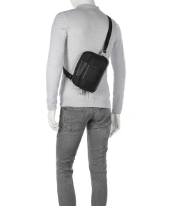 Piquadro Crossbody Bags-Brief Crossbody bag recycled nylon
