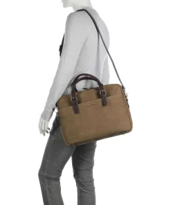 Castelijn & Beerens Business- & Laptop Bags-Briefcase 15″ brushed cow leather