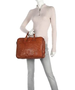 Campomaggi Business- & Laptop Bags-Briefcase 15″ fine grain cow leather