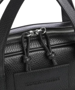 Emporio Armani Business- & Laptop Bags-Briefcase 15″ grained leather