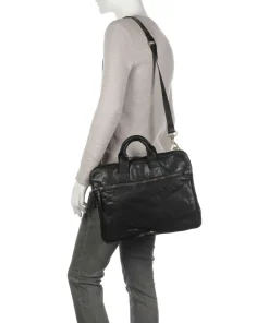Campomaggi Business- & Laptop Bags-Briefcase grained cow leather