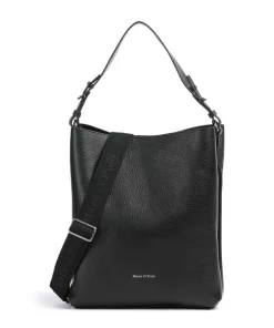 Marc O Shoulder Bags|Hobo Bags-Brinja M Hobo bag grained cow leather