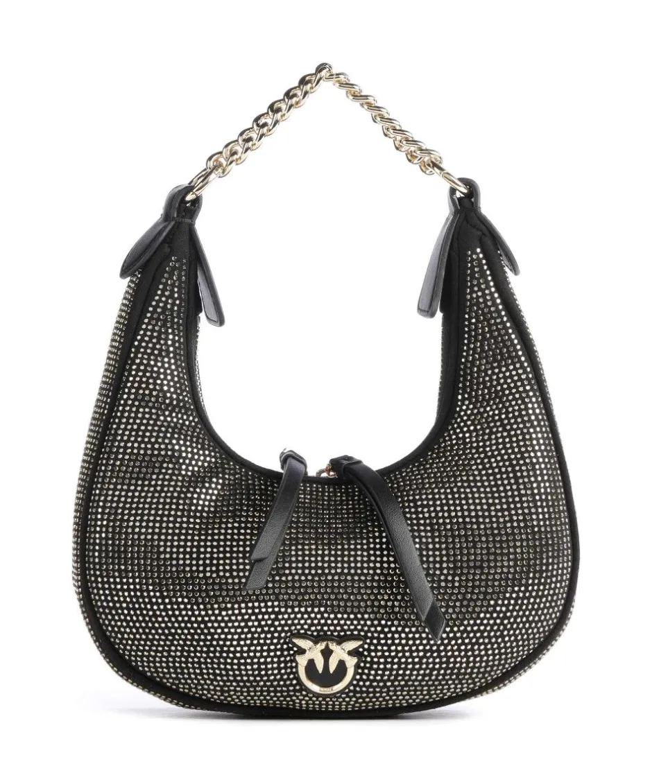 Pinko Shoulder Bags-Brioche Mini Shoulder bag fabric