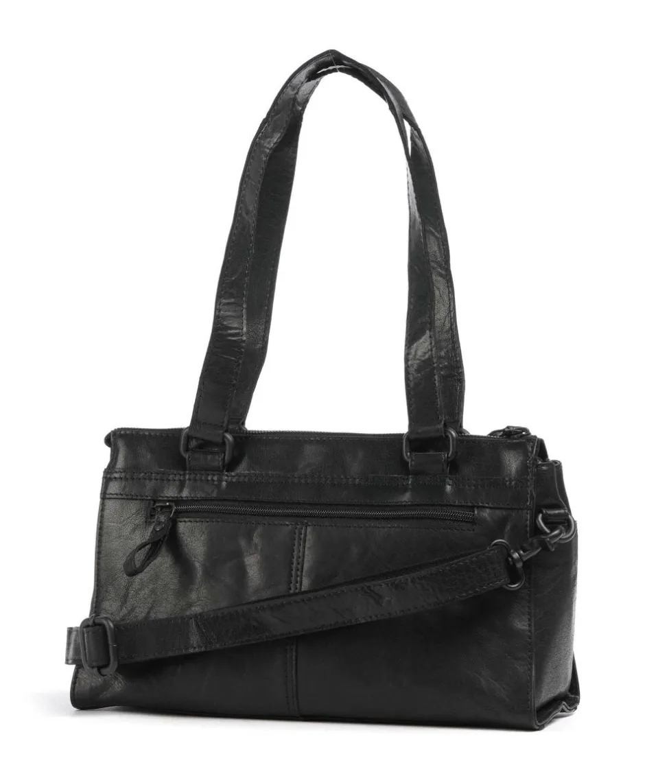 Spikes & Sparrow Shoulder Bags-Bronco Amity Shoulder bag fine grain leather
