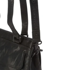Spikes & Sparrow Shoulder Bags-Bronco Amity Shoulder bag fine grain leather