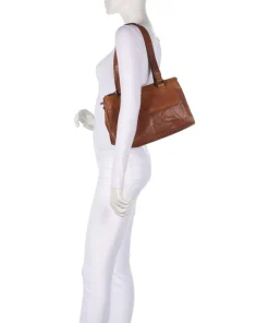 Spikes & Sparrow Shoulder Bags-Bronco Amity Shoulder bag fine grain leather