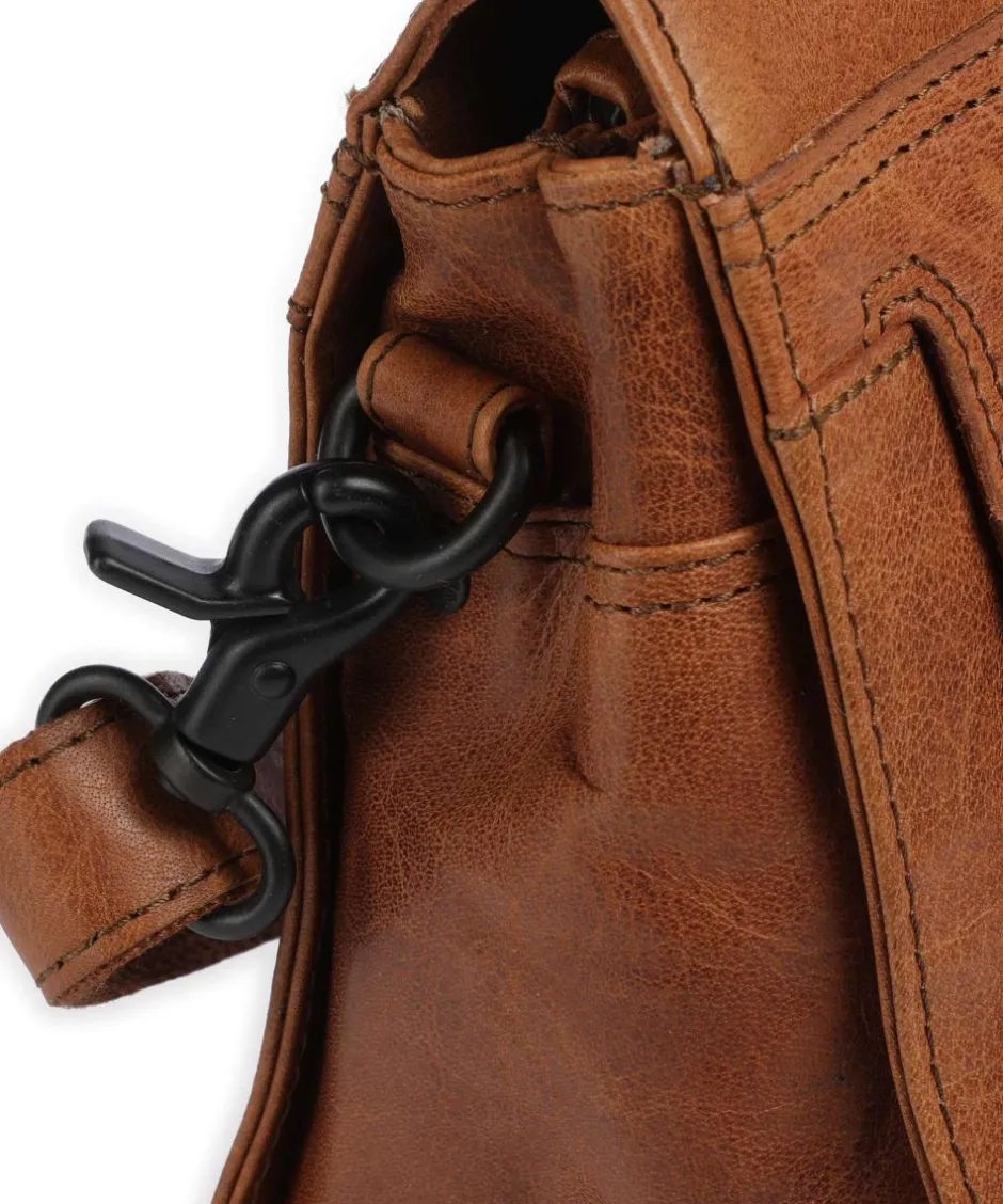 Spikes & Sparrow Shoulder Bags-Bronco Amity Shoulder bag fine grain leather