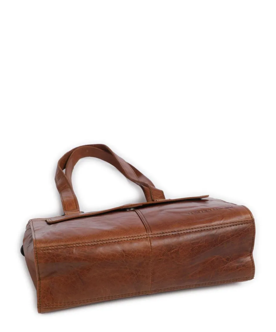 Spikes & Sparrow Shoulder Bags-Bronco Amity Shoulder bag fine grain leather