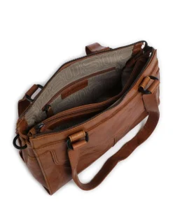 Spikes & Sparrow Shoulder Bags-Bronco Amity Shoulder bag fine grain leather