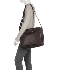 Spikes & Sparrow Business- & Laptop Bags-Bronco Briefcase 15″ buffalo leather