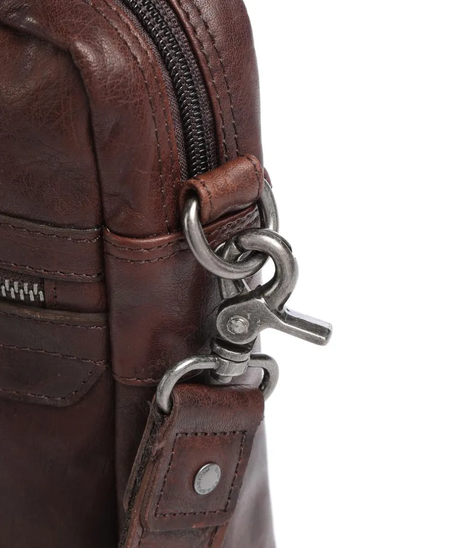 Spikes & Sparrow Business- & Laptop Bags-Bronco Briefcase 14″ buffalo leather