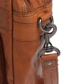 Spikes & Sparrow Business- & Laptop Bags-Bronco Briefcase 16″ grained leather