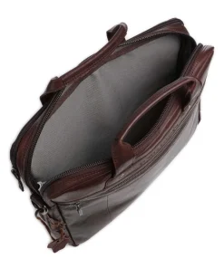 Spikes & Sparrow Business- & Laptop Bags-Bronco Briefcase 15″ grained leather