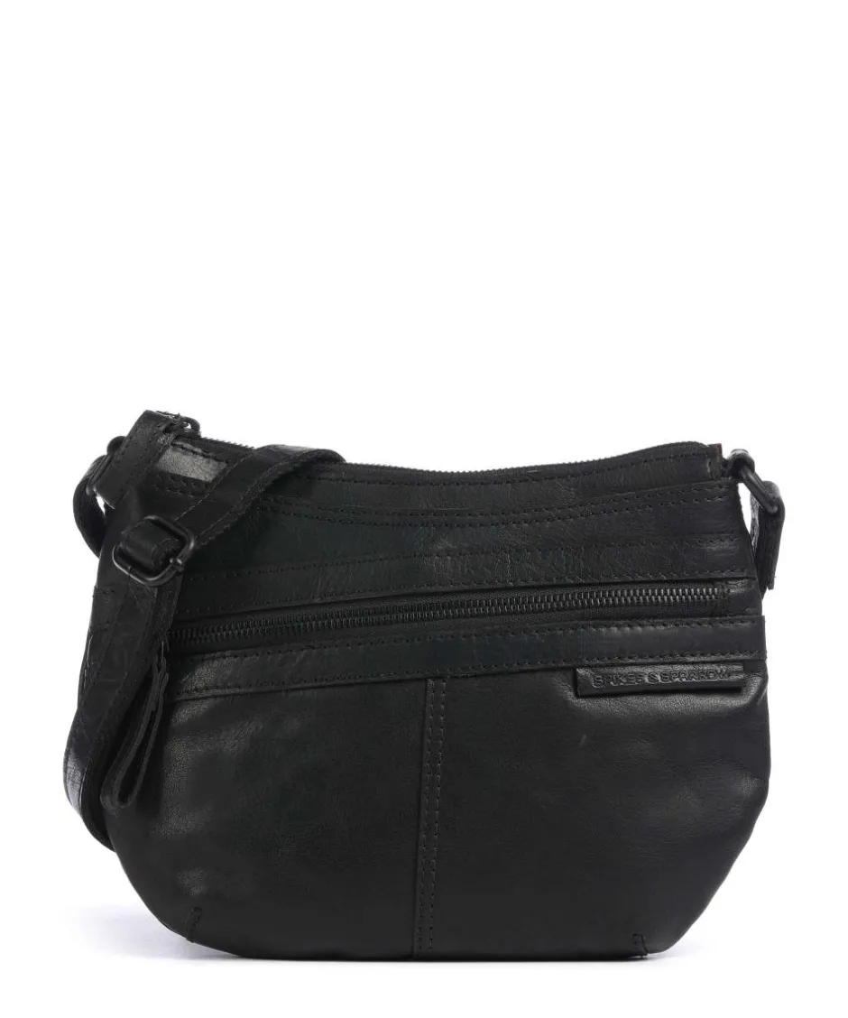 Spikes & Sparrow Crossbody Bags-Bronco Camreen Crossbody bag grained leather