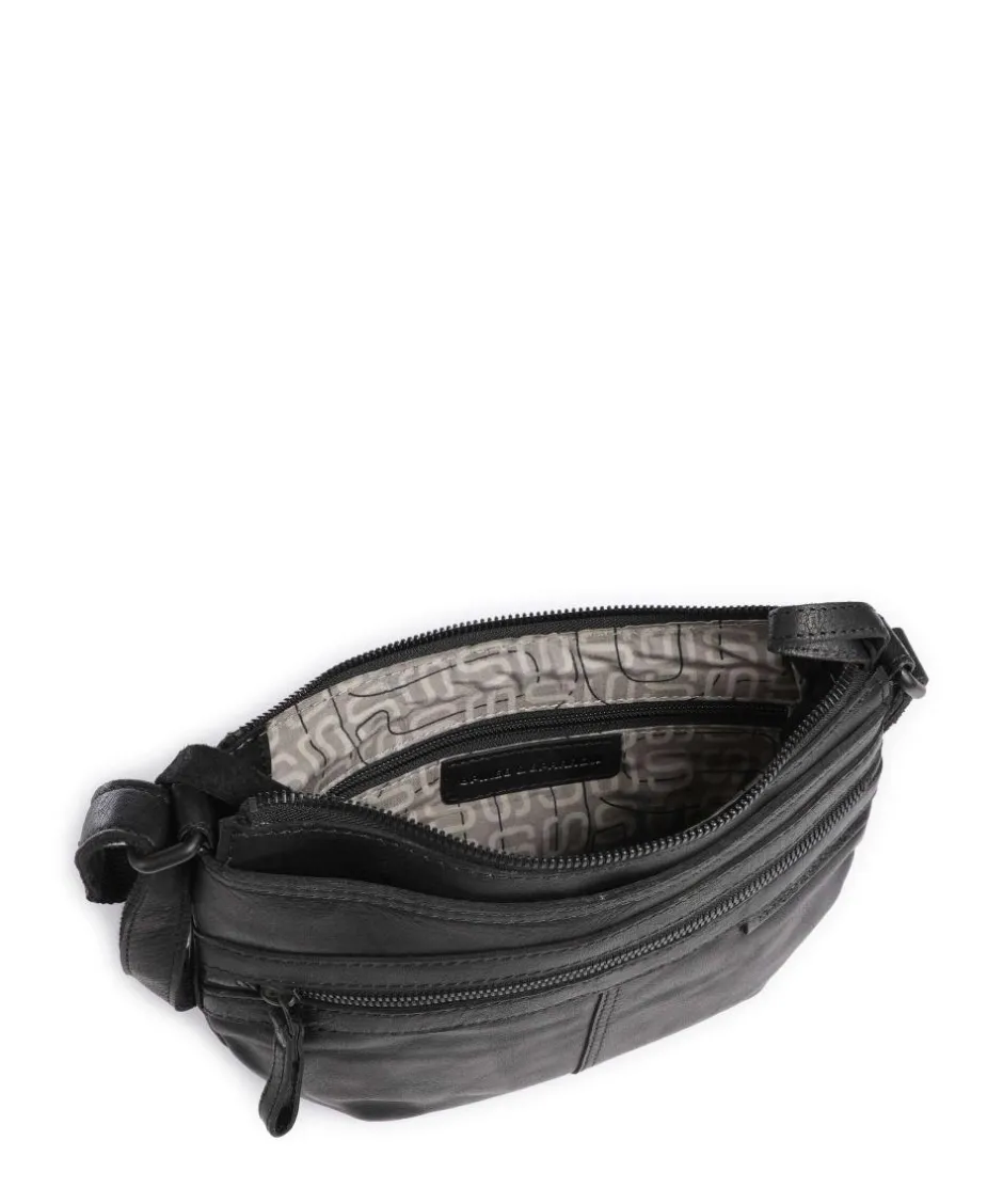 Spikes & Sparrow Crossbody Bags-Bronco Camreen Crossbody bag grained leather