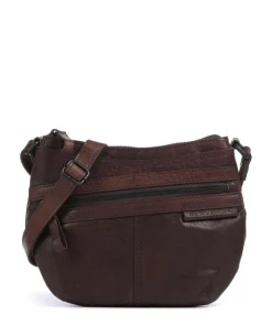 Spikes & Sparrow Crossbody Bags-Bronco Camreen Crossbody bag grained leather
