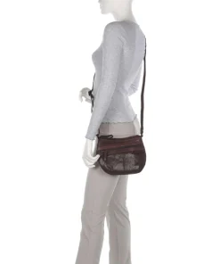Spikes & Sparrow Crossbody Bags-Bronco Camreen Crossbody bag grained leather