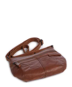 Spikes & Sparrow Crossbody Bags-Bronco Camreen Crossbody bag grained leather