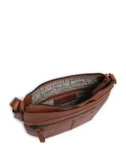 Spikes & Sparrow Crossbody Bags-Bronco Camreen Crossbody bag grained leather