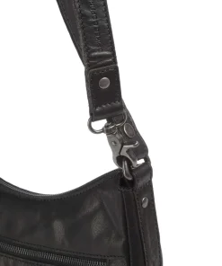 Spikes & Sparrow Shoulder Bags|Hobo Bags-Bronco Candee Hobo bag fine grain leather