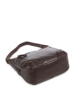 Spikes & Sparrow Shoulder Bags|Hobo Bags-Bronco Candee Hobo bag fine grain leather