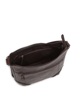 Spikes & Sparrow Shoulder Bags|Hobo Bags-Bronco Candee Hobo bag fine grain leather