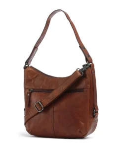 Spikes & Sparrow Shoulder Bags|Hobo Bags-Bronco Candee Hobo bag fine grain leather