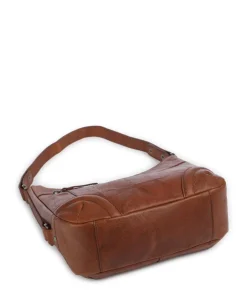 Spikes & Sparrow Shoulder Bags|Hobo Bags-Bronco Candee Hobo bag fine grain leather