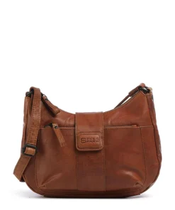 Spikes & Sparrow Crossbody Bags-Bronco Carlia Crossbody bag fine grain leather