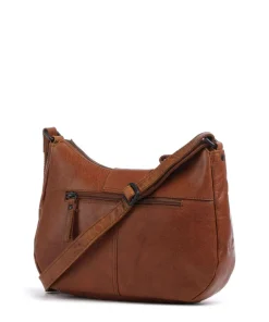 Spikes & Sparrow Crossbody Bags-Bronco Carlia Crossbody bag fine grain leather