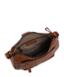 Spikes & Sparrow Crossbody Bags-Bronco Carlia Crossbody bag fine grain leather