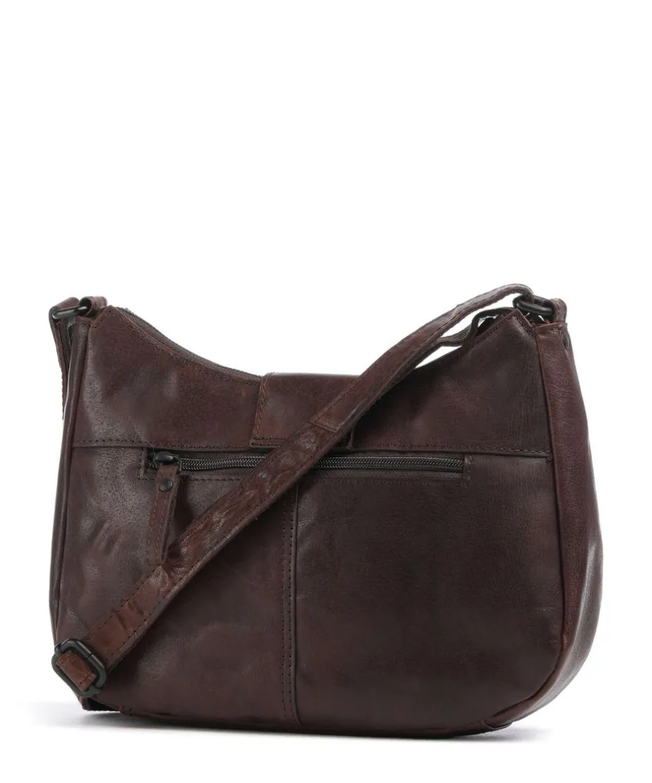 Spikes & Sparrow Crossbody Bags-Bronco Carlia Crossbody bag fine grain leather