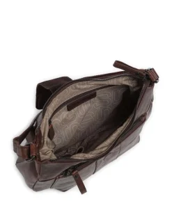 Spikes & Sparrow Crossbody Bags-Bronco Carlia Crossbody bag fine grain leather