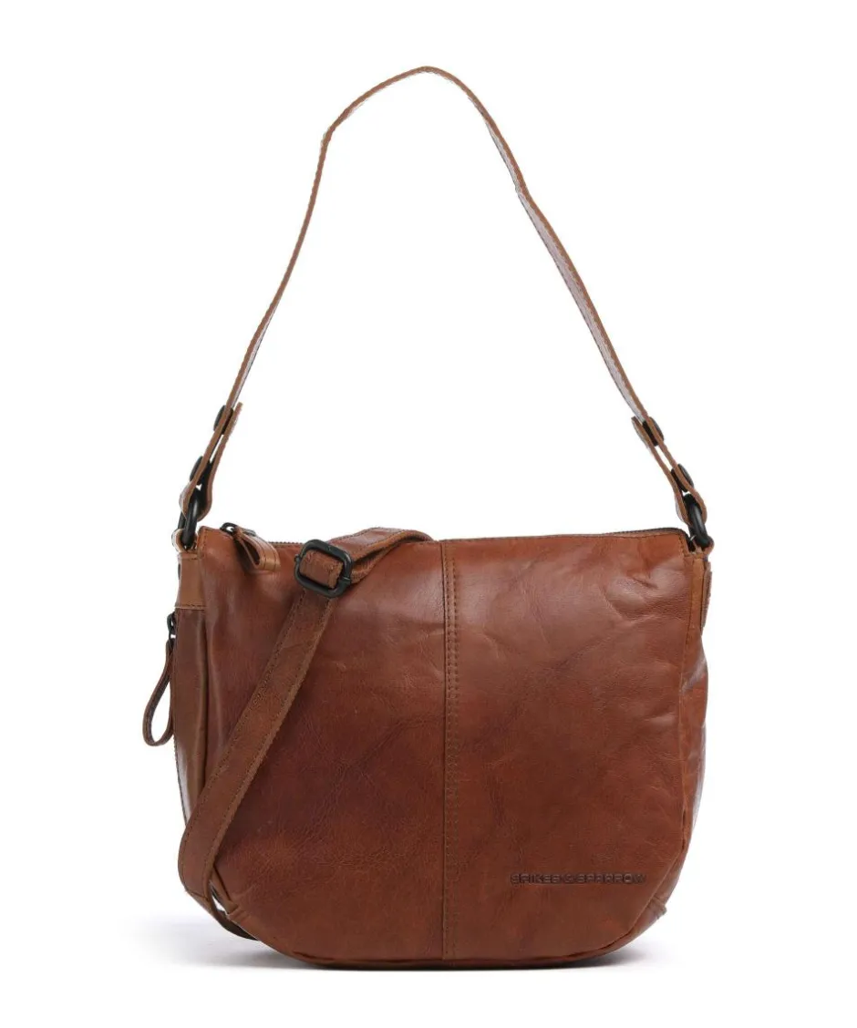 Spikes & Sparrow Shoulder Bags|Crossbody Bags-Bronco Carmen Shoulder bag fine grain leather