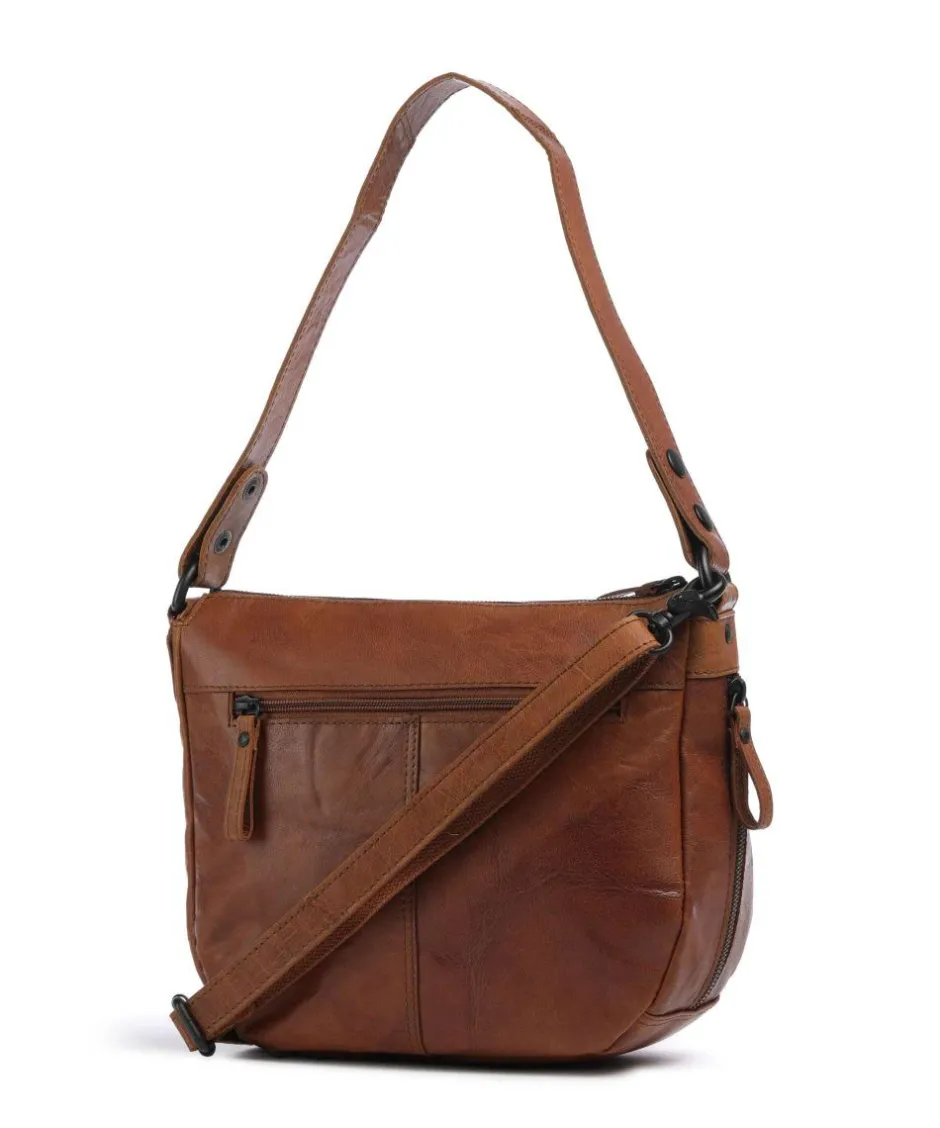 Spikes & Sparrow Shoulder Bags|Crossbody Bags-Bronco Carmen Shoulder bag fine grain leather