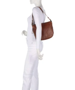 Spikes & Sparrow Shoulder Bags|Crossbody Bags-Bronco Carmen Shoulder bag fine grain leather