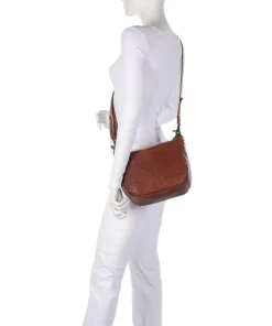 Spikes & Sparrow Shoulder Bags|Crossbody Bags-Bronco Carmen Shoulder bag fine grain leather