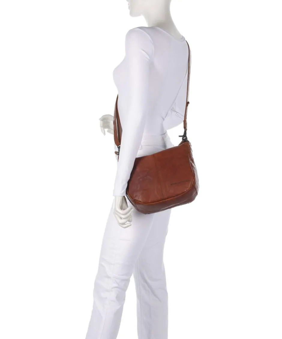 Spikes & Sparrow Shoulder Bags|Crossbody Bags-Bronco Carmen Shoulder bag fine grain leather