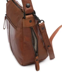 Spikes & Sparrow Shoulder Bags|Crossbody Bags-Bronco Carmen Shoulder bag fine grain leather