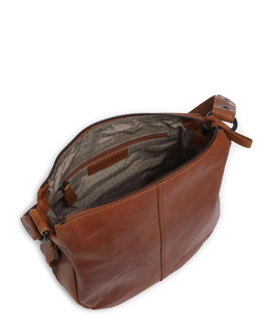 Spikes & Sparrow Shoulder Bags|Crossbody Bags-Bronco Carmen Shoulder bag fine grain leather
