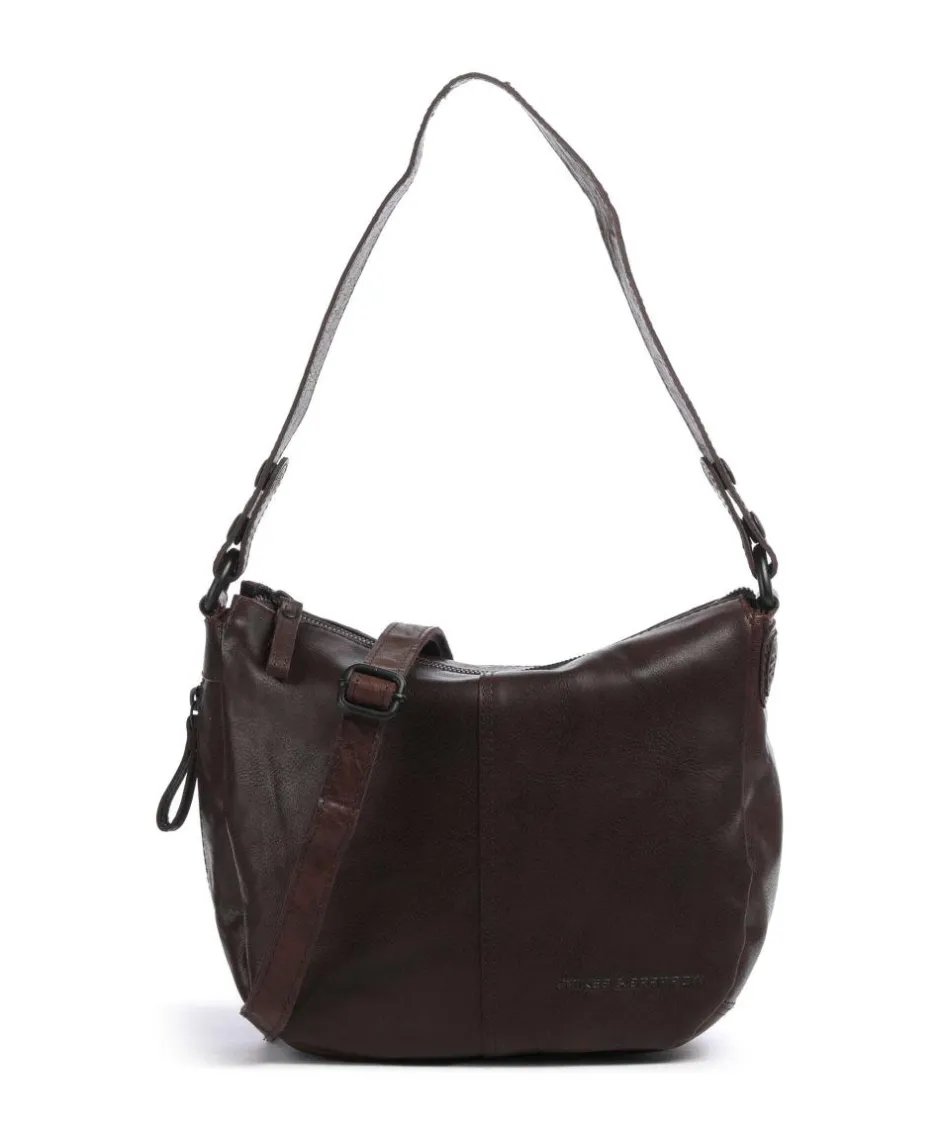 Spikes & Sparrow Shoulder Bags|Crossbody Bags-Bronco Carmen Shoulder bag fine grain leather