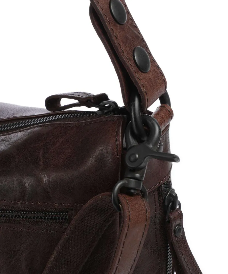 Spikes & Sparrow Shoulder Bags|Crossbody Bags-Bronco Carmen Shoulder bag fine grain leather