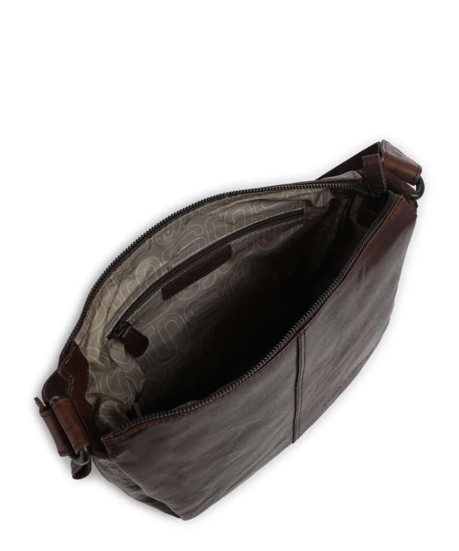 Spikes & Sparrow Shoulder Bags|Crossbody Bags-Bronco Carmen Shoulder bag fine grain leather