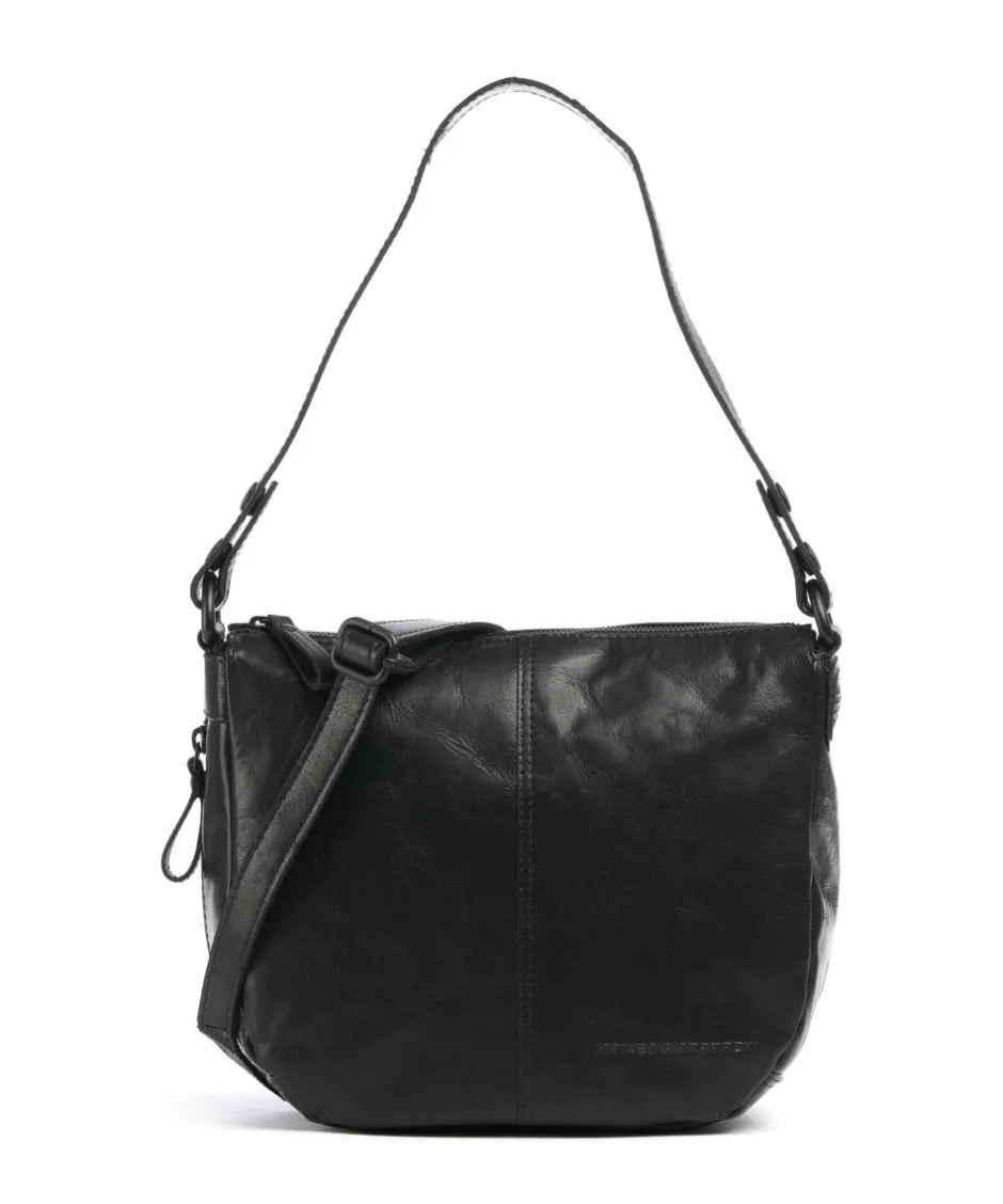 Spikes & Sparrow Shoulder Bags|Crossbody Bags-Bronco Carmen Shoulder bag fine grain leather