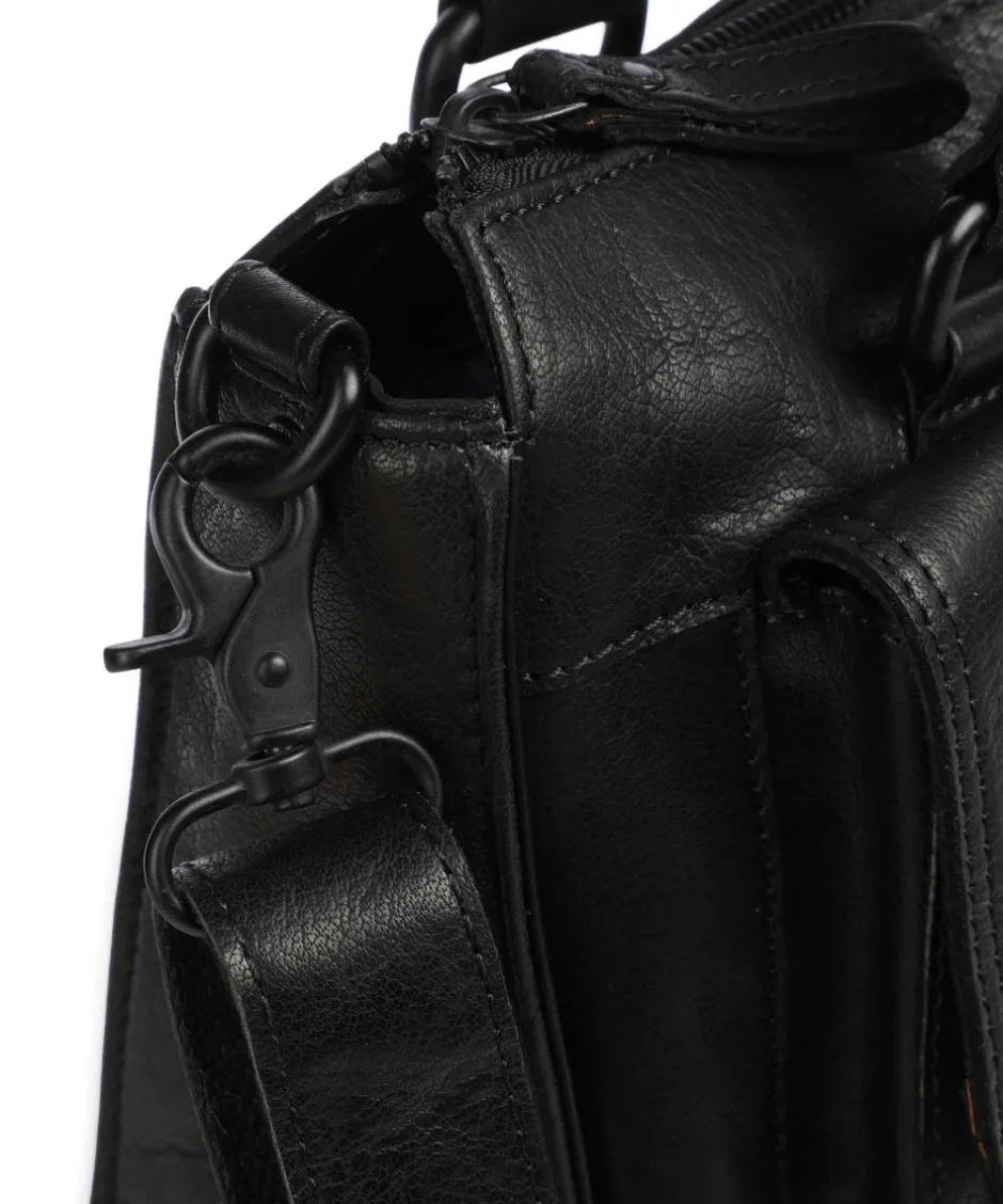 Spikes & Sparrow Business- & Laptop Bags-Bronco Ceciley Laptop bag 15″ grained leather