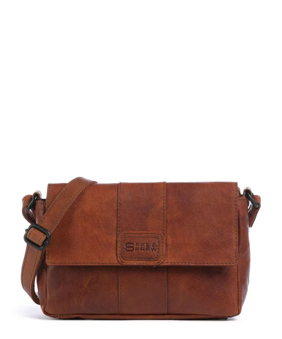 Spikes & Sparrow Business- & Laptop Bags|Crossbody Bags-Bronco Ceslie Crossbody bag fine grain leather